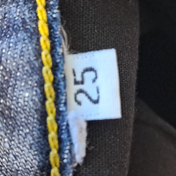 Paper Denim & Cloth Jeans. Size 25. Boot Leg. Medium to Dark Wash. - Picture 5 of 10